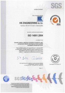 ISO 14001:2004 CZ